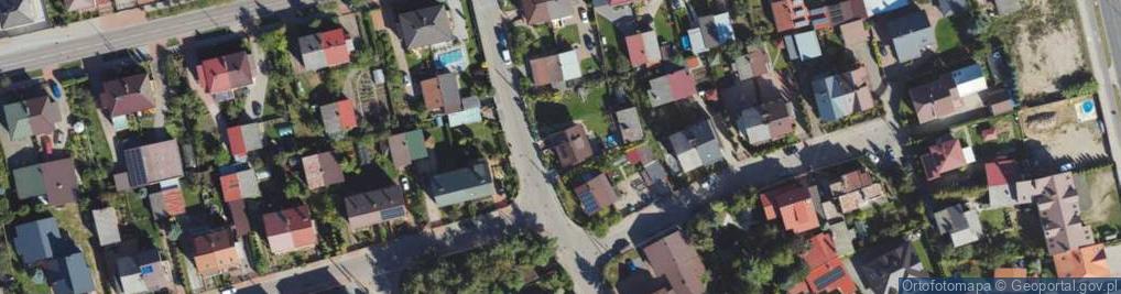 Zdjęcie satelitarne Wiejska ul.