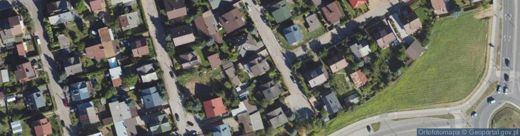 Zdjęcie satelitarne Wiejska ul.