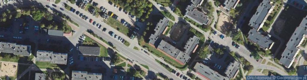 Zdjęcie satelitarne Wierusza-Kowalskiego Alfreda ul.