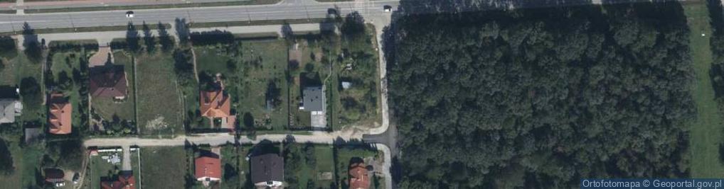 Zdjęcie satelitarne Wiejska ul.