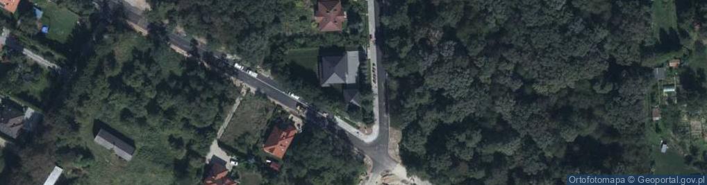 Zdjęcie satelitarne Wiejska ul.
