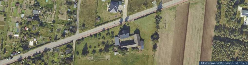 Zdjęcie satelitarne Wiejska ul.