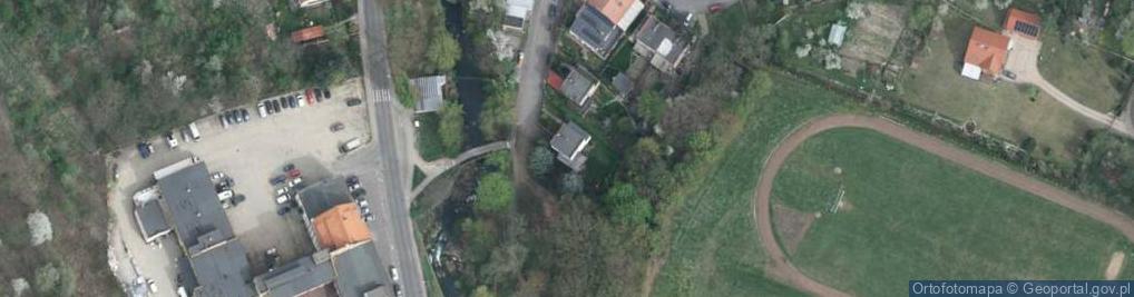 Zdjęcie satelitarne Wiejska ul.