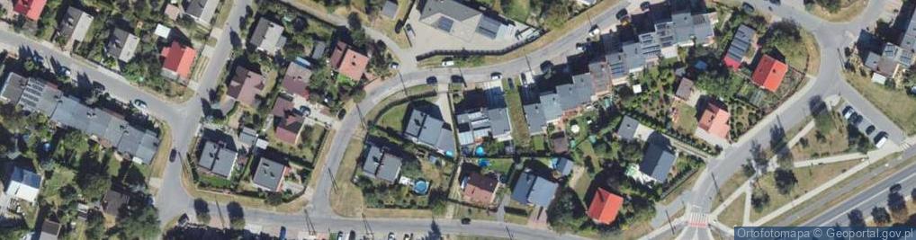 Zdjęcie satelitarne Wiśniowa ul.