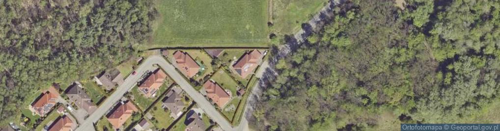 Zdjęcie satelitarne Wiosenna ul.