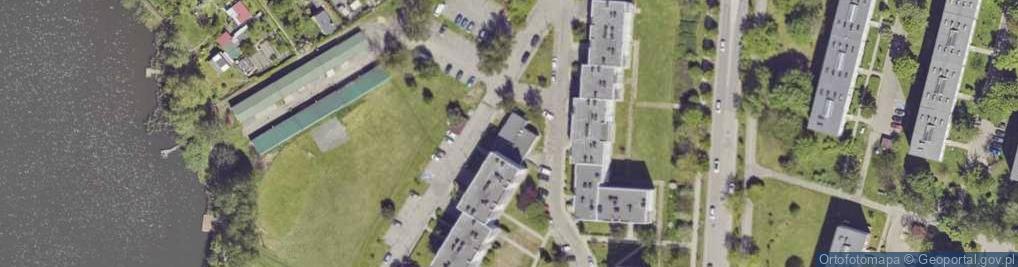 Zdjęcie satelitarne Wiosenna ul.
