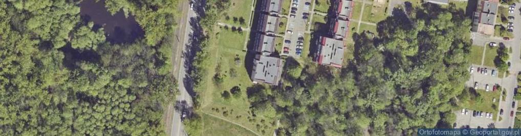 Zdjęcie satelitarne Wiślan ul.