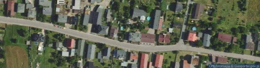 Zdjęcie satelitarne Wiejska ul.