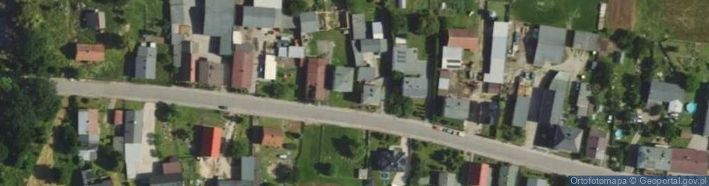 Zdjęcie satelitarne Wiejska ul.