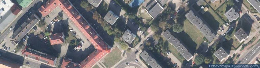 Zdjęcie satelitarne Wilków Morskich ul.