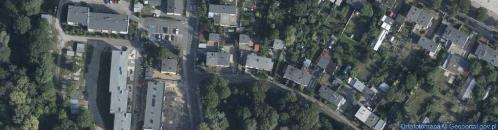 Zdjęcie satelitarne Wioślarska ul.