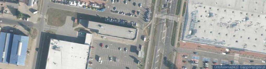 Zdjęcie satelitarne Wiosenna ul.