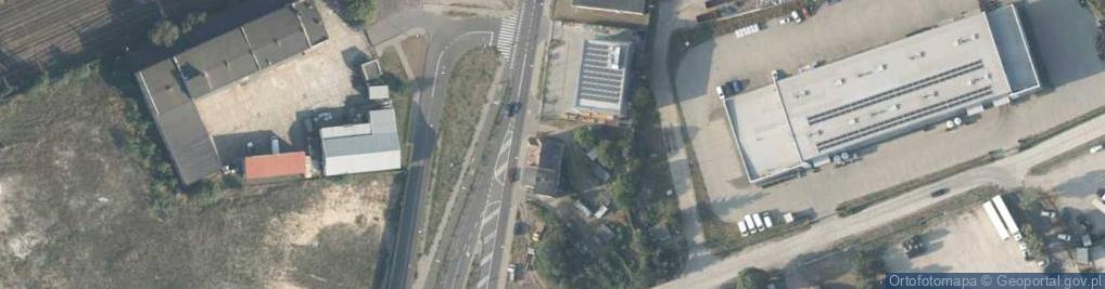 Zdjęcie satelitarne Wiosenna ul.