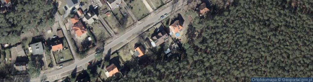 Zdjęcie satelitarne Wiślana ul.