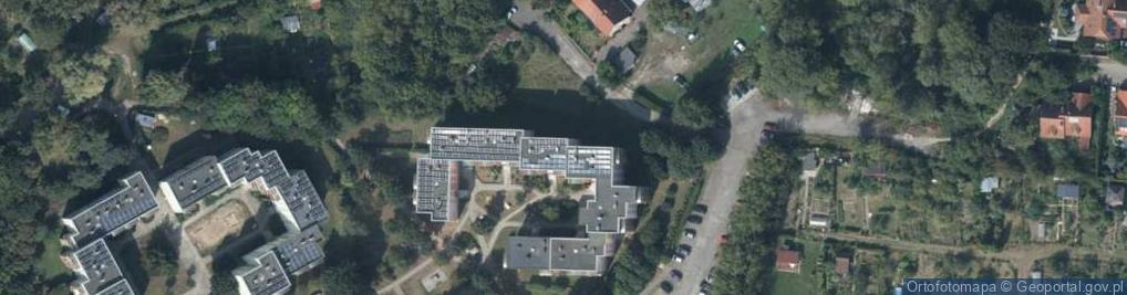 Zdjęcie satelitarne Wiosny Ludów ul.