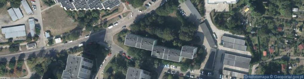 Zdjęcie satelitarne Wiosny Ludów ul.