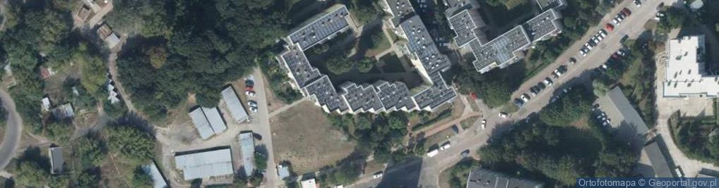 Zdjęcie satelitarne Wiosny Ludów ul.