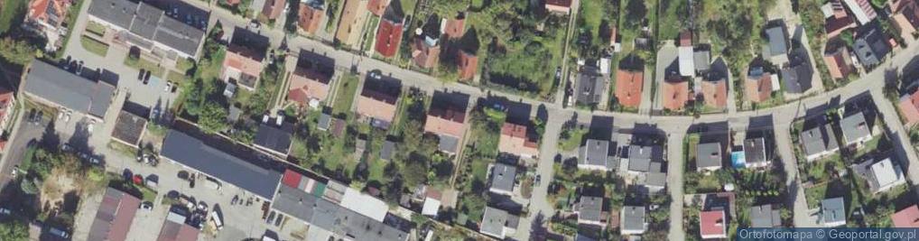 Zdjęcie satelitarne Wiejska ul.