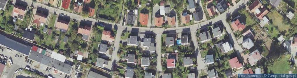 Zdjęcie satelitarne Wiejska ul.