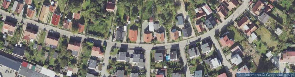 Zdjęcie satelitarne Wiejska ul.
