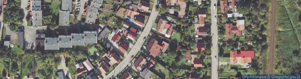 Zdjęcie satelitarne Wiejska ul.