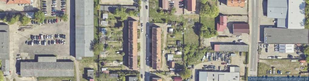 Zdjęcie satelitarne Wiejska ul.