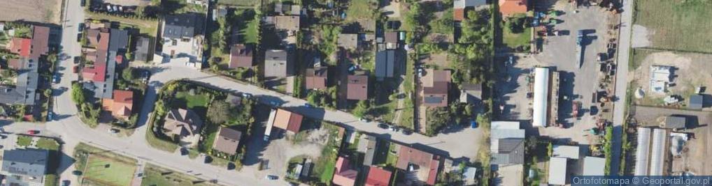 Zdjęcie satelitarne Wiosenna ul.