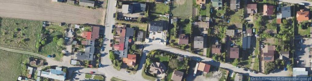 Zdjęcie satelitarne Wiosenna ul.