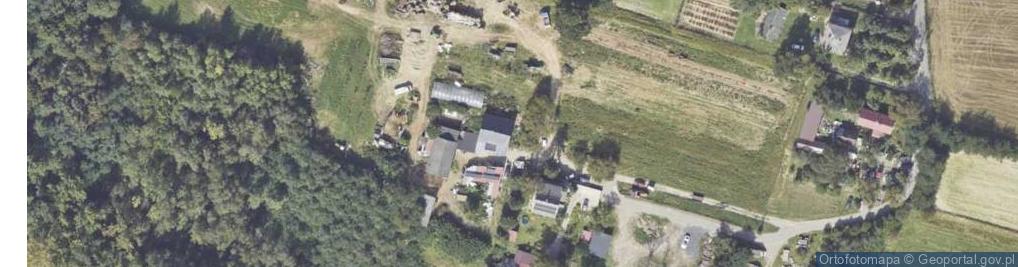 Zdjęcie satelitarne Wiejska ul.