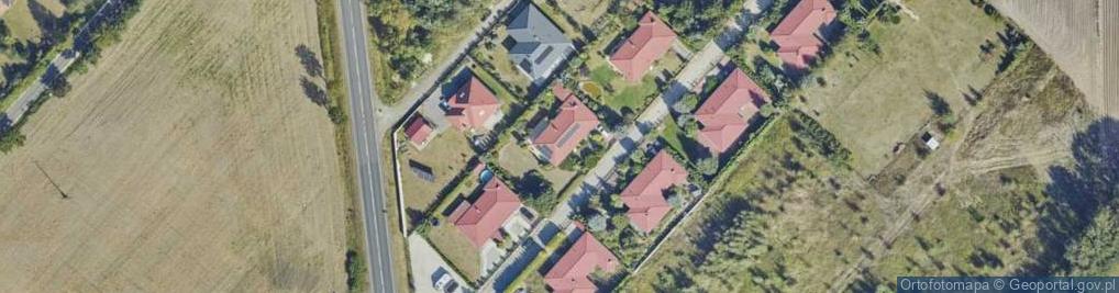 Zdjęcie satelitarne Wiślana ul.