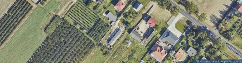 Zdjęcie satelitarne Wiślana ul.
