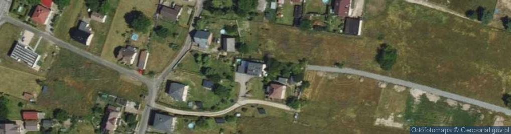 Zdjęcie satelitarne Wiejska ul.