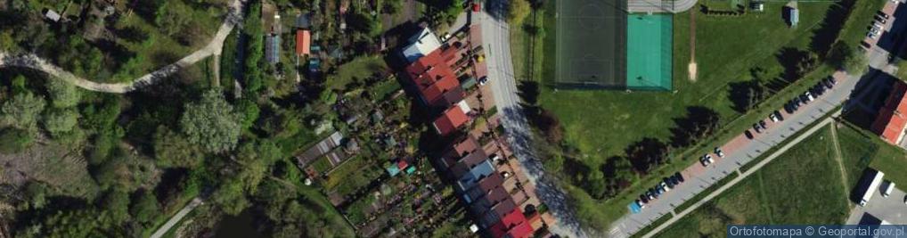 Zdjęcie satelitarne Wiejska ul.