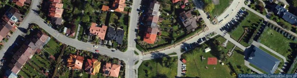 Zdjęcie satelitarne Wiejska ul.