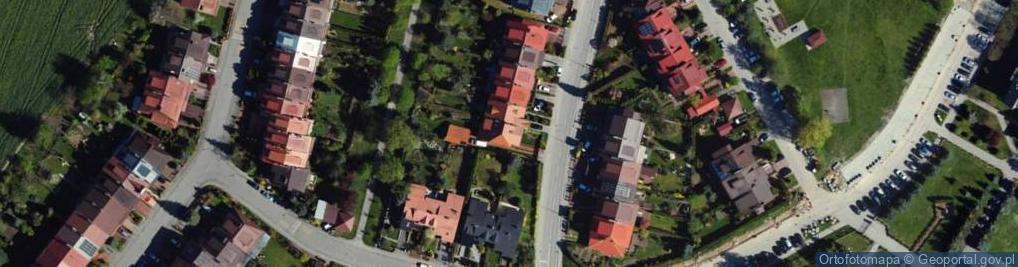 Zdjęcie satelitarne Wiejska ul.