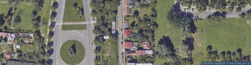 Zdjęcie satelitarne Widok ul.