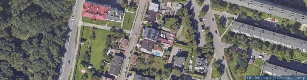 Zdjęcie satelitarne Widok ul.