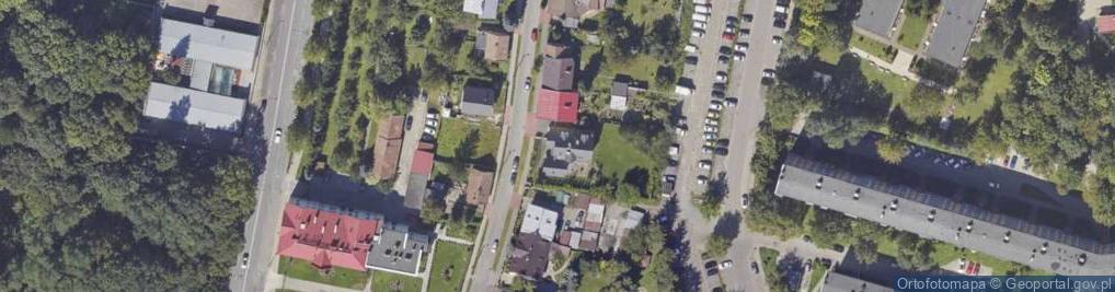 Zdjęcie satelitarne Widok ul.
