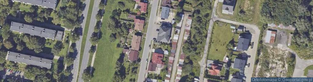 Zdjęcie satelitarne Widok ul.