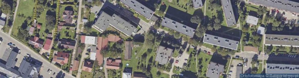 Zdjęcie satelitarne Wiejska ul.