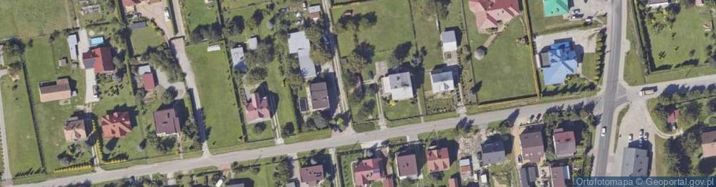 Zdjęcie satelitarne Wiśniowa ul.