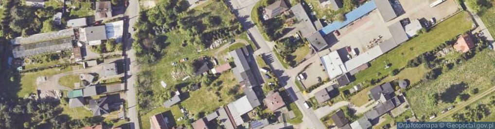 Zdjęcie satelitarne Wiejska ul.