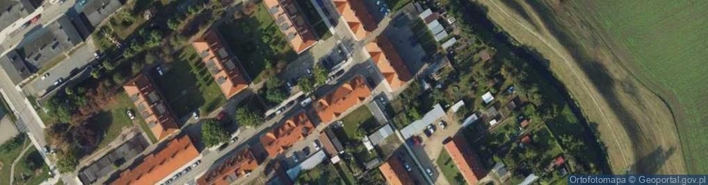 Zdjęcie satelitarne Wilcza ul.