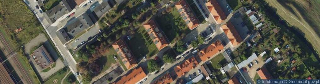 Zdjęcie satelitarne Wilcza ul.