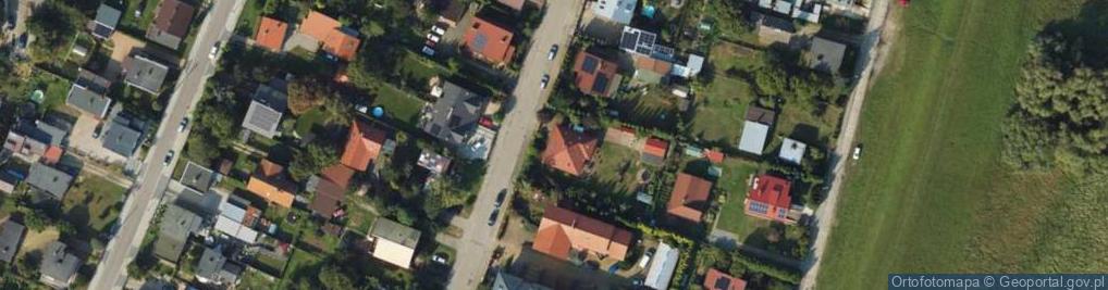 Zdjęcie satelitarne Wiślana ul.