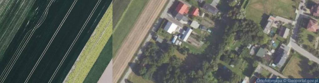 Zdjęcie satelitarne Wiejska ul.