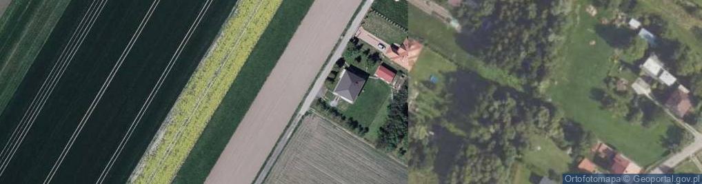 Zdjęcie satelitarne Wiejska ul.