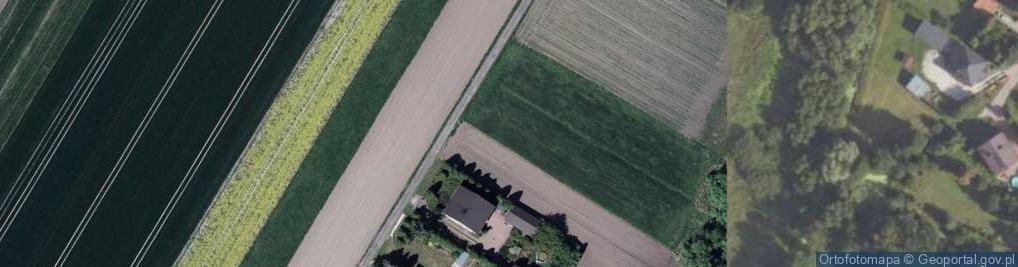 Zdjęcie satelitarne Wiejska ul.