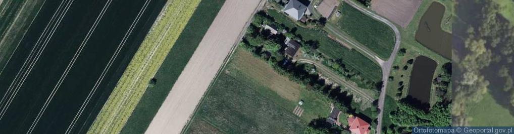 Zdjęcie satelitarne Wiejska ul.