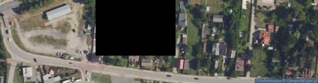 Zdjęcie satelitarne Wiejska ul.